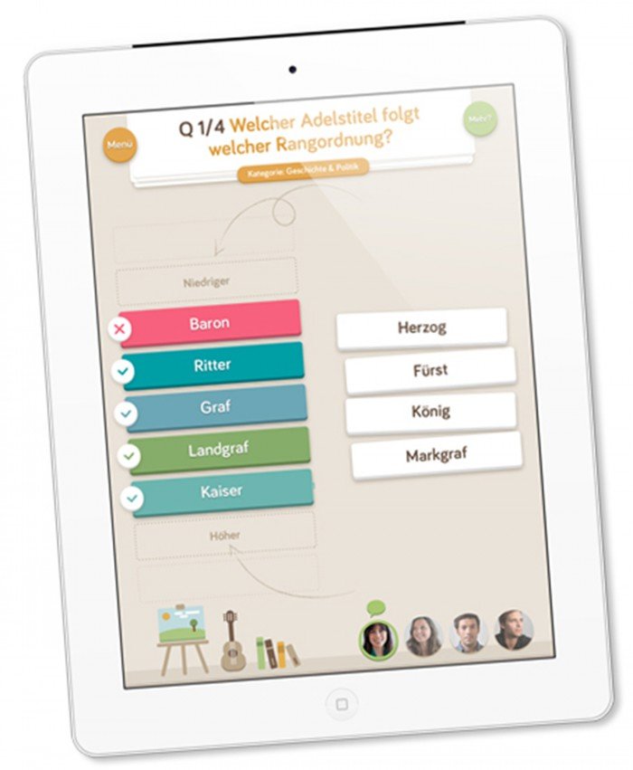 Beste Quiz Spiele App für iPhone + iPad