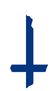 Flagge von Finnland - Länder in Europa